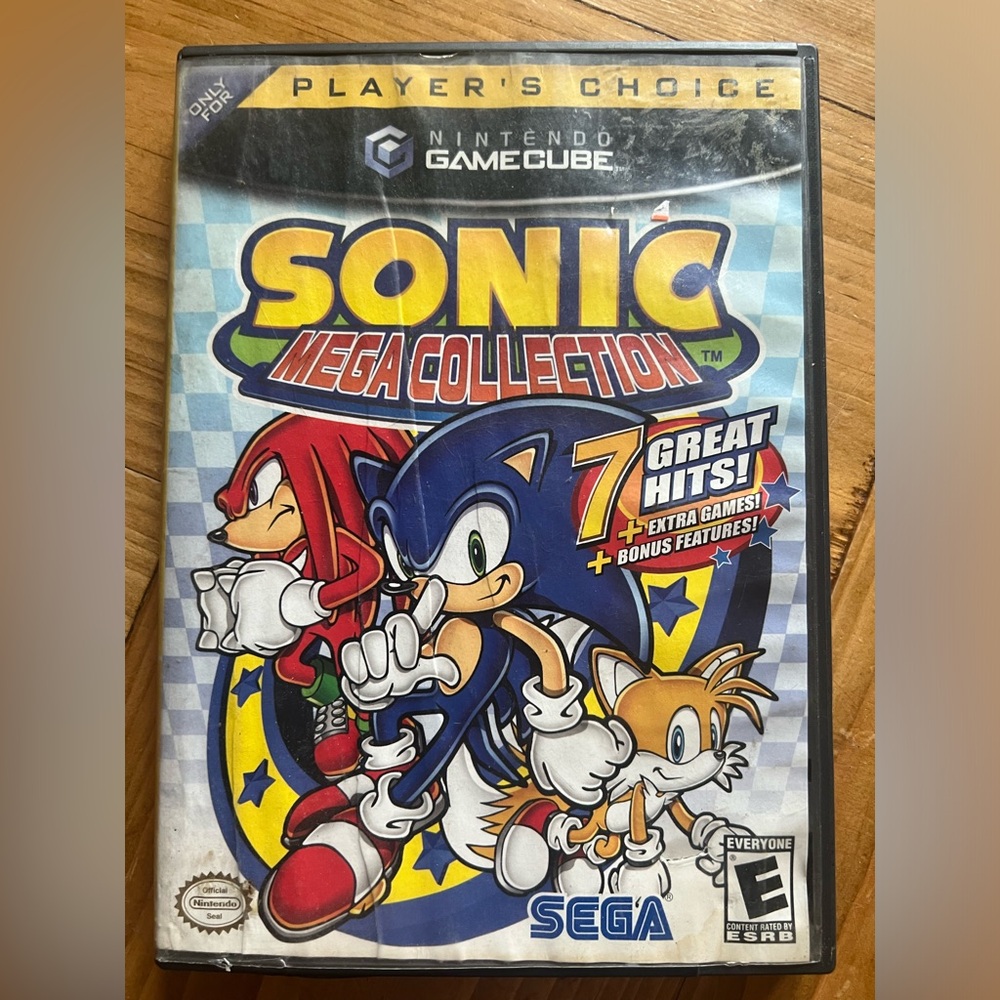 Sonic mega collection Nintendo GameCube